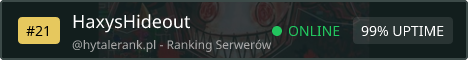 HaxysHideout Status